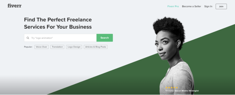 fiverr website